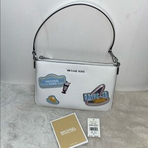 NWT Michael Kors Jet Set Travel Small Convertible Pouch Wristlet